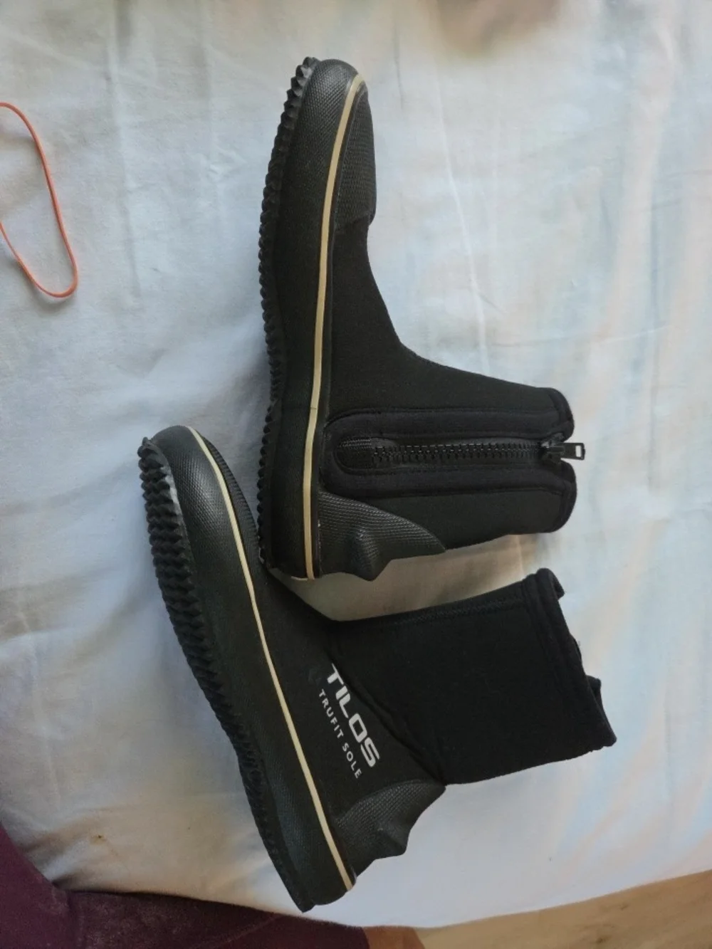 Open Box Tilos 5mm Trufit Rubber Toe Cap and Heel Boot-5